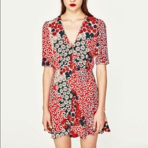 ZARA Floral Dress